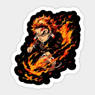 Bound by Blood The Demon Slayer is Pact Sticker